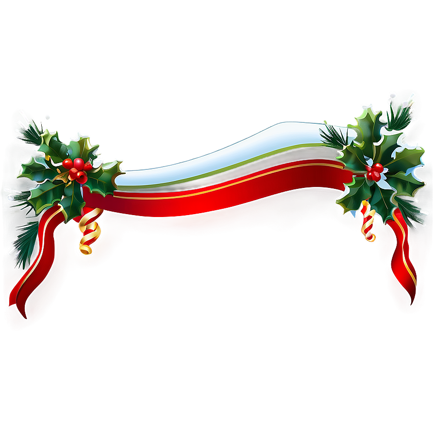 Classic Christmas Border Png Pwn65 PNG Image