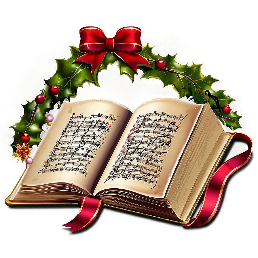 Classic Christmas Carol Book Png Jnj PNG Image