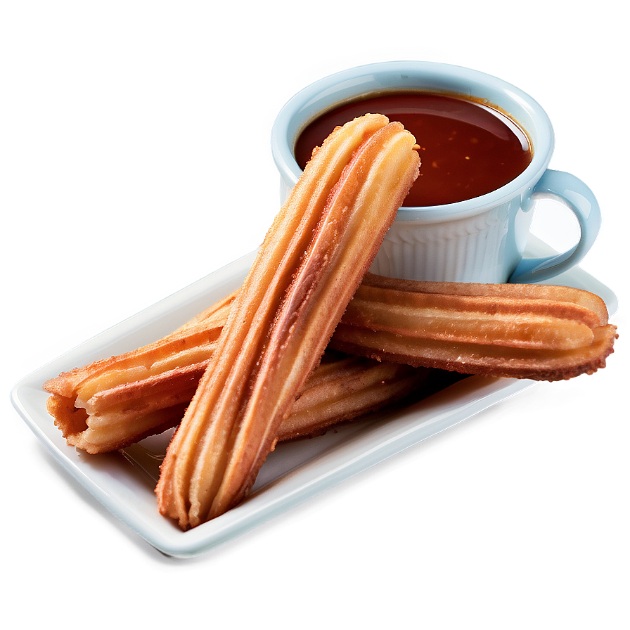 Classic Churros With Sauce Png Oei11 PNG Image