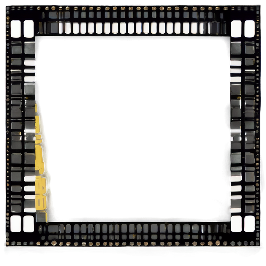 Classic Cinema Film Frame Png Kcq36 PNG Image