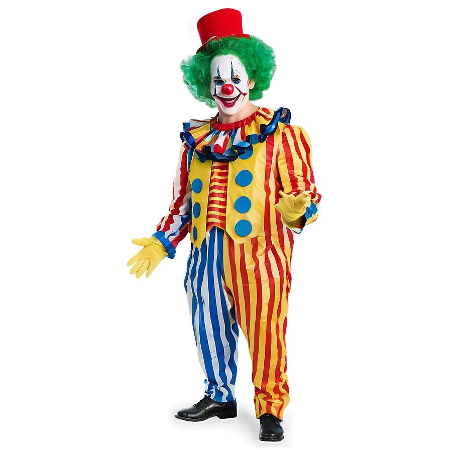 Classic Clown Costume Png Wuk PNG Image