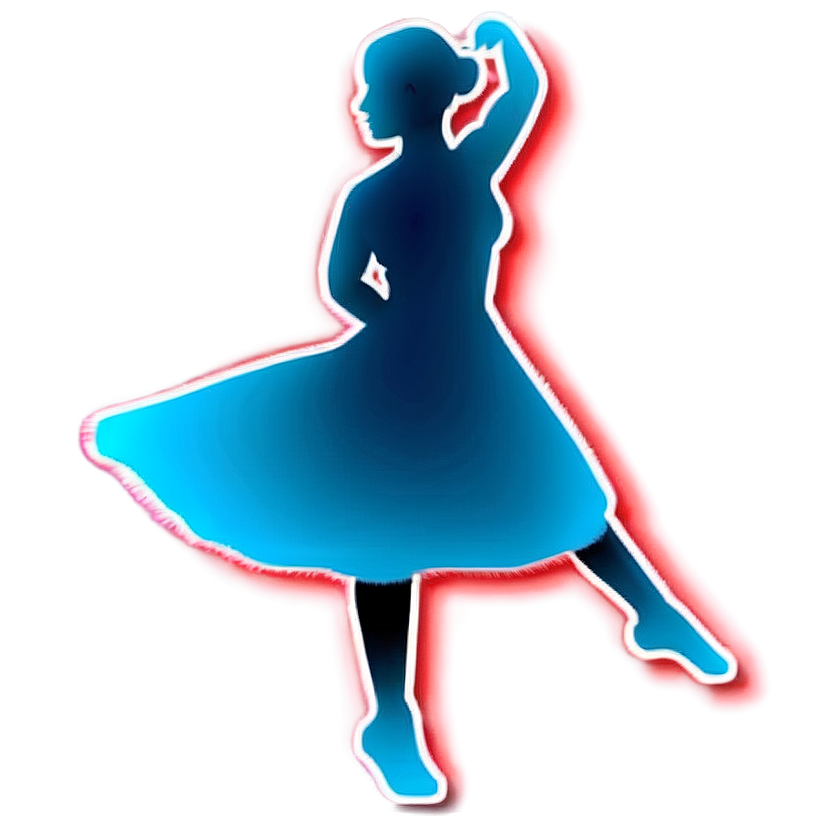 Classic Dancer Silhouette Png Ctc PNG Image