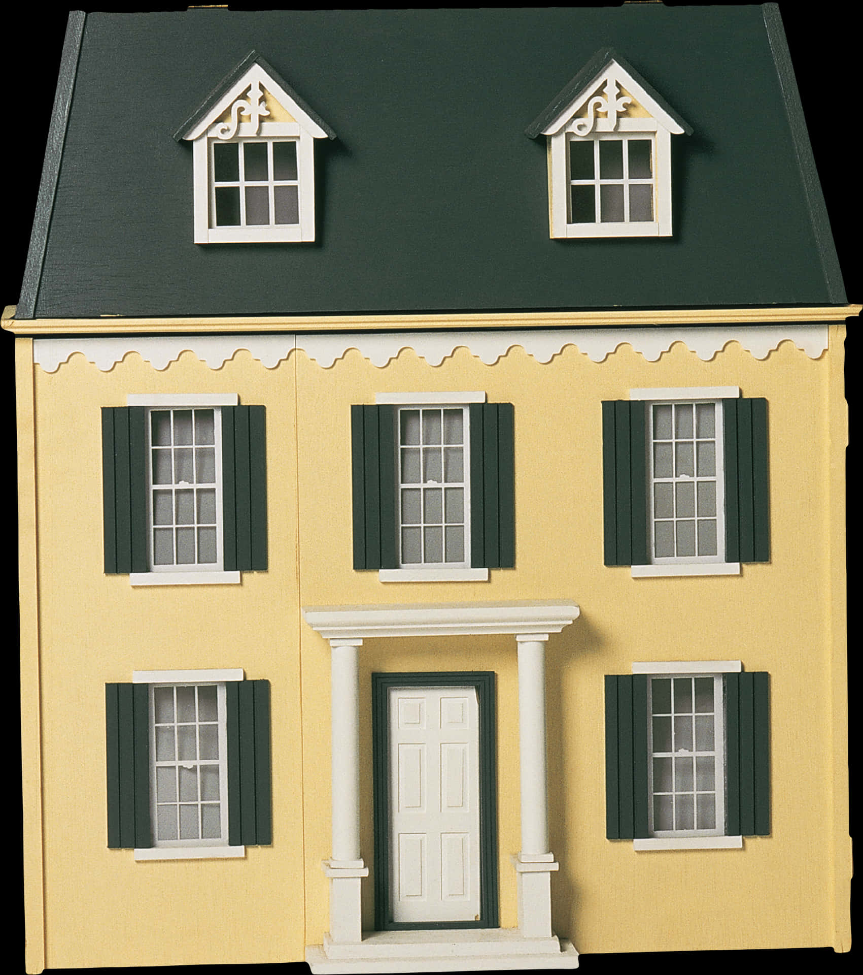 Classic Dollhouse Exterior PNG Image