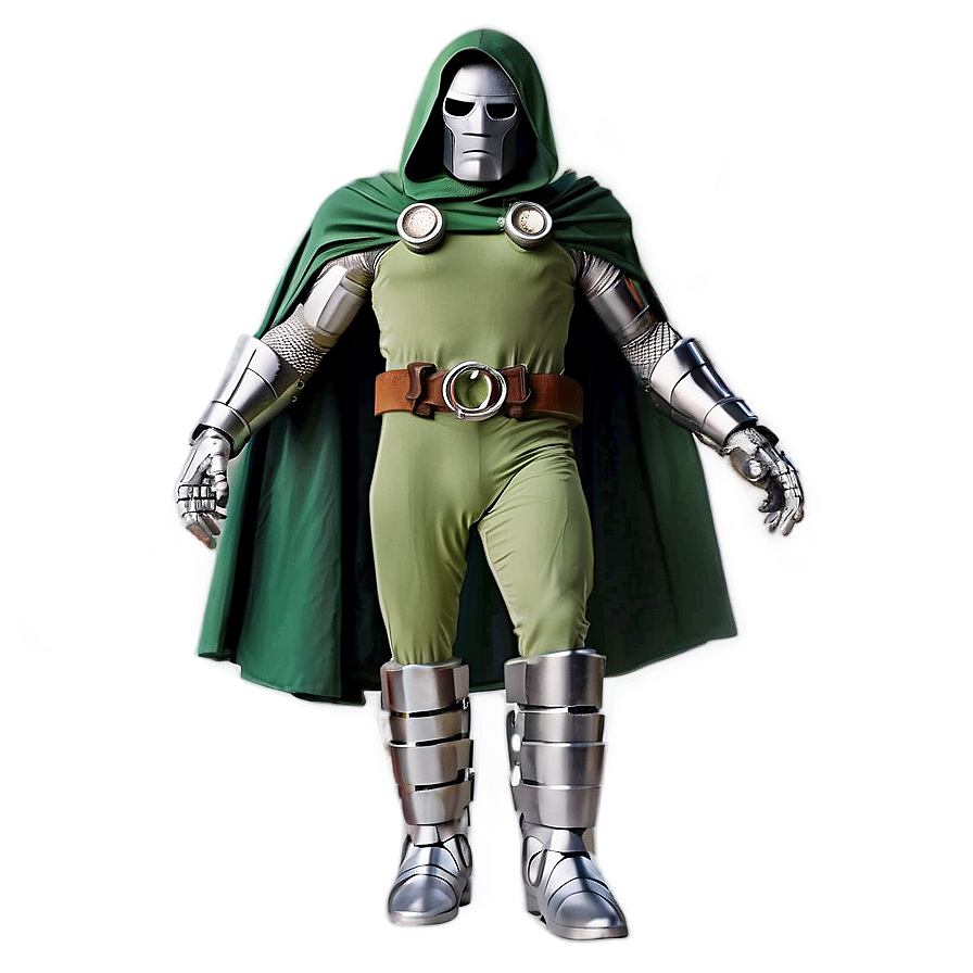 Classic Dr Doom Costume Png 06252024 PNG Image