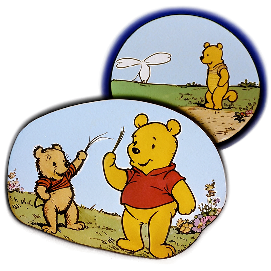 Classic E.h. Shepard Pooh Png 06292024 PNG Image