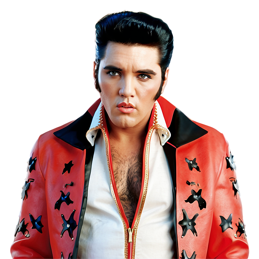 Classic Elvis Presley Look Png Iha60 PNG Image