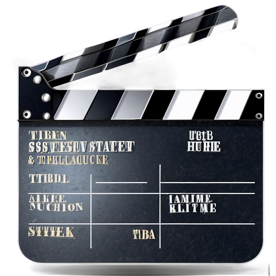 Classic Film Slate Icon Png 06262024 PNG Image