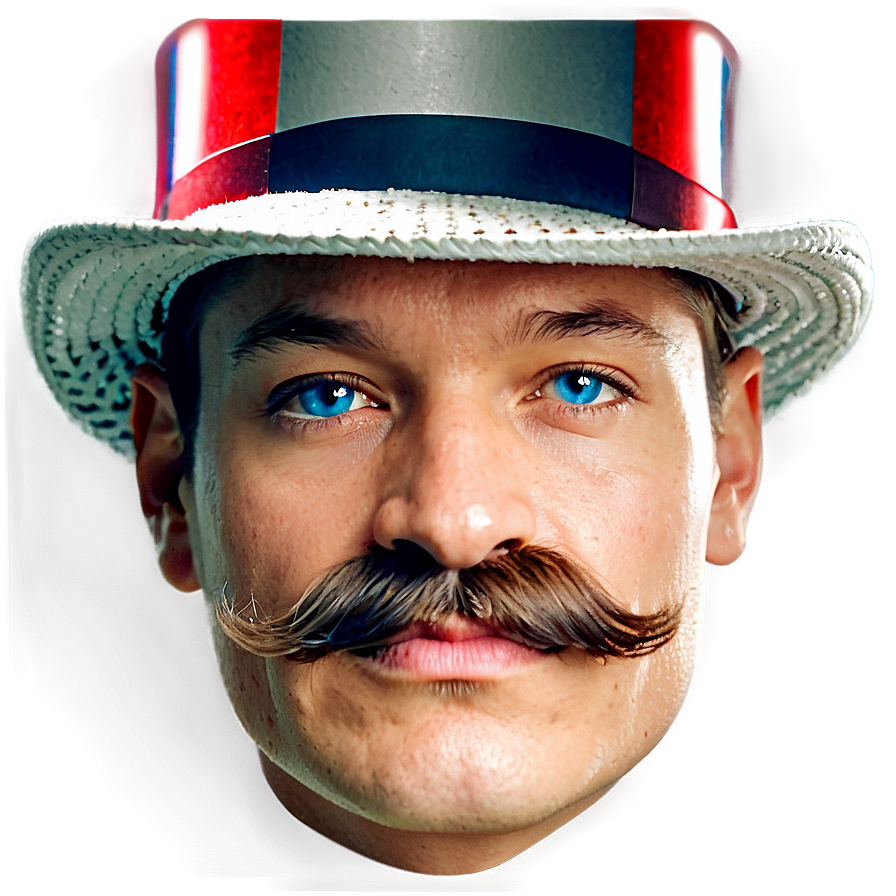 Classic Gentleman Mustache Png Avy8 PNG Image