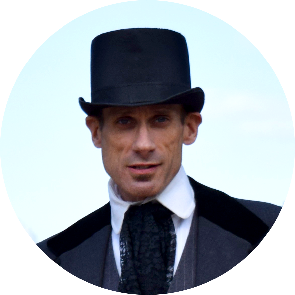 Classic Gentlemanin Top Hat PNG Image