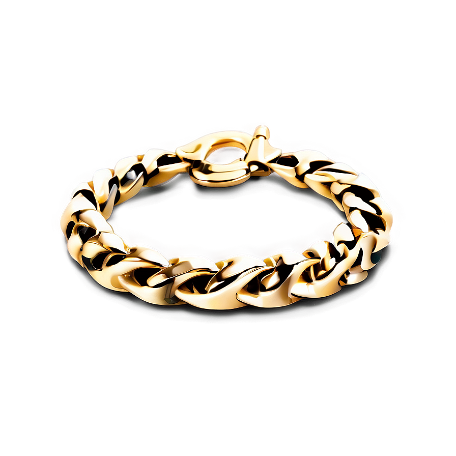 Classic Gold Bracelet Look Png Ent PNG Image