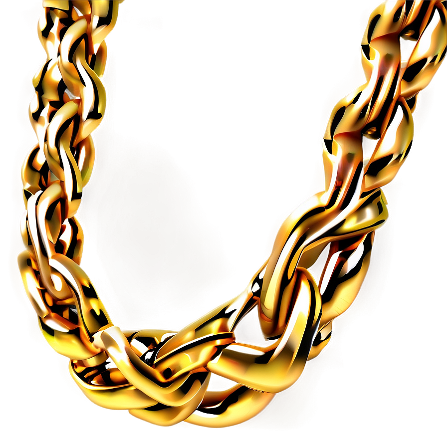 Classic Gold Chain Png 05042024 PNG Image