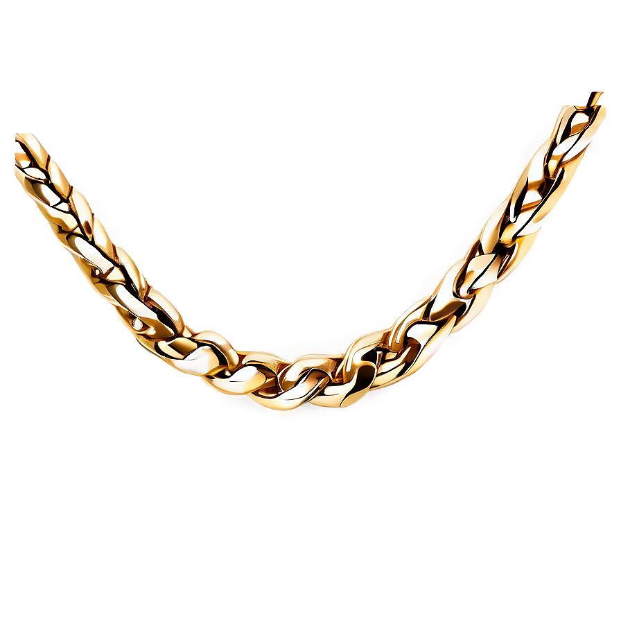 Classic Gold Chain Png Mma PNG Image