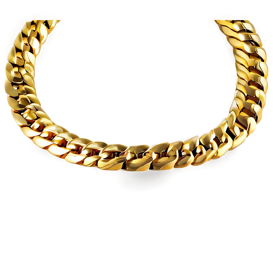 Classic Gold Chain Png Sru PNG Image