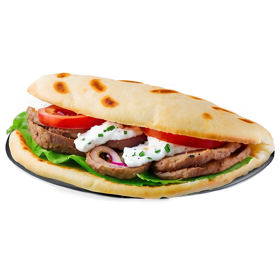 Classic Greek Gyro Png Vad PNG Image