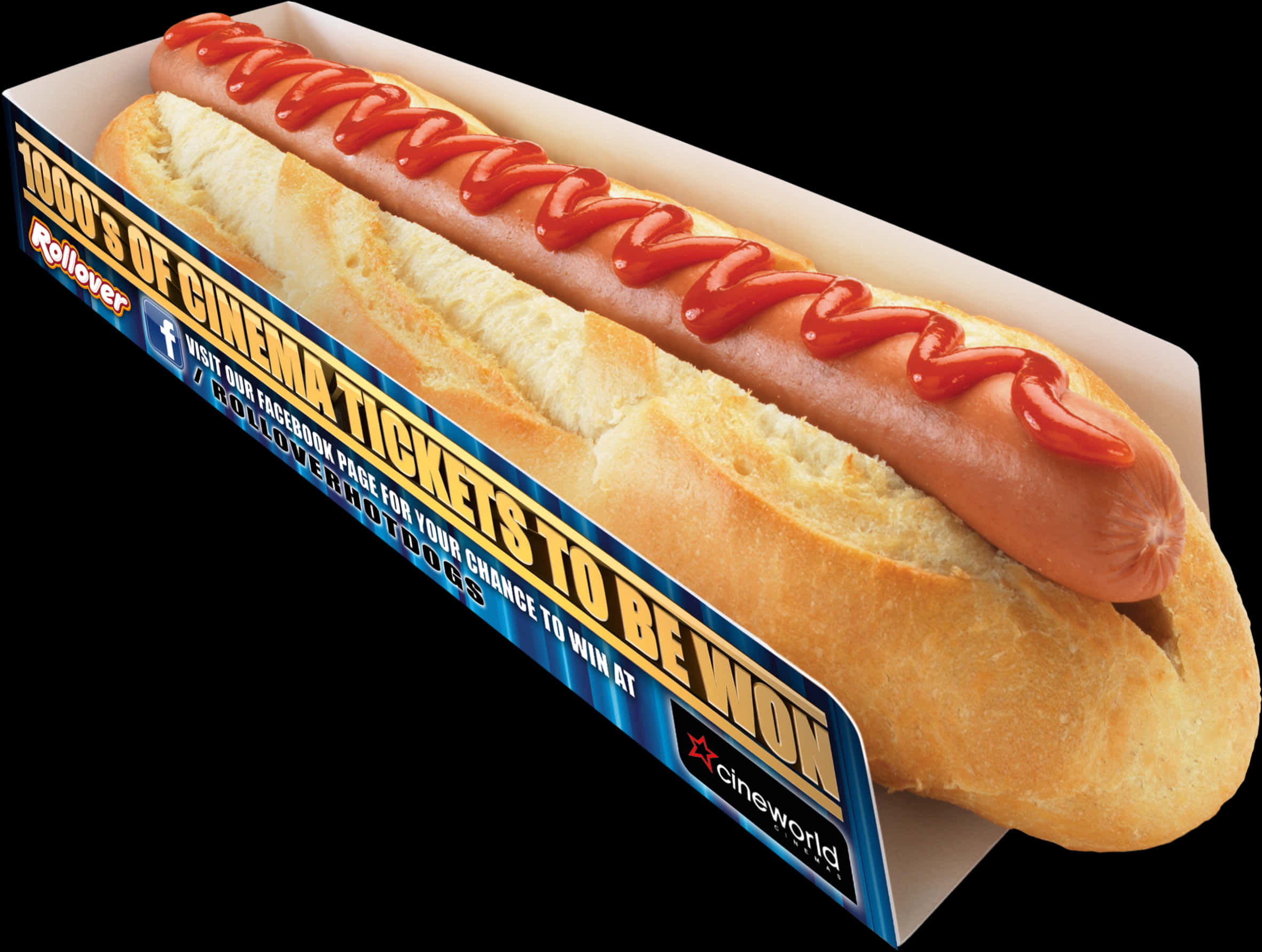 Classic Hot Dogwith Ketchup PNG Image