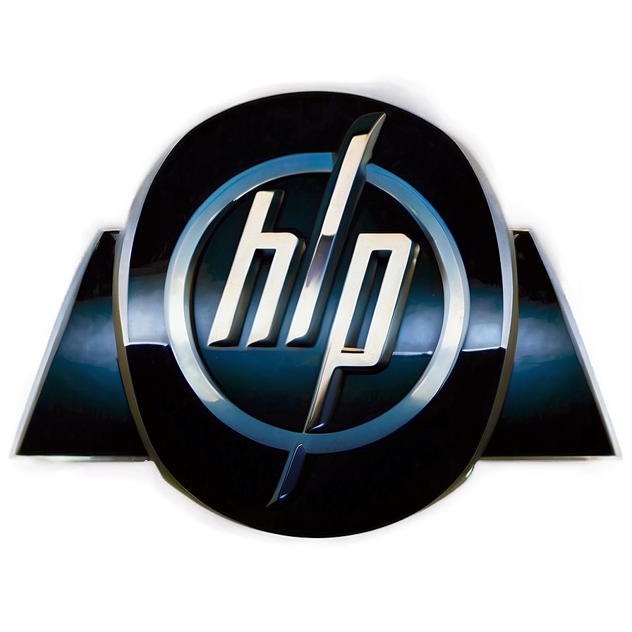 Classic Hp Logo Png Map PNG Image