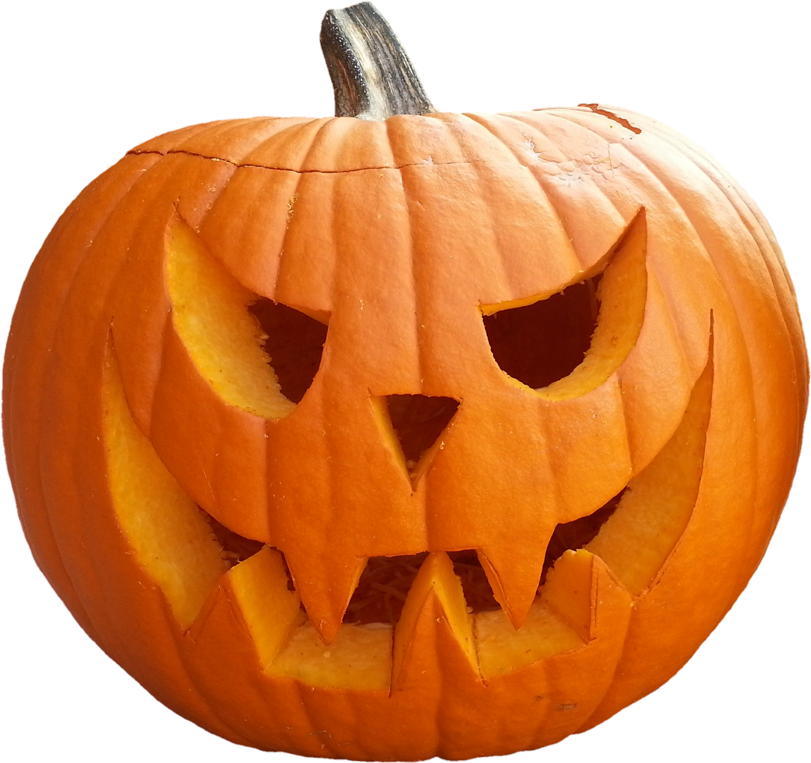 Classic Jack O Lantern Pumpkin.png PNG Image