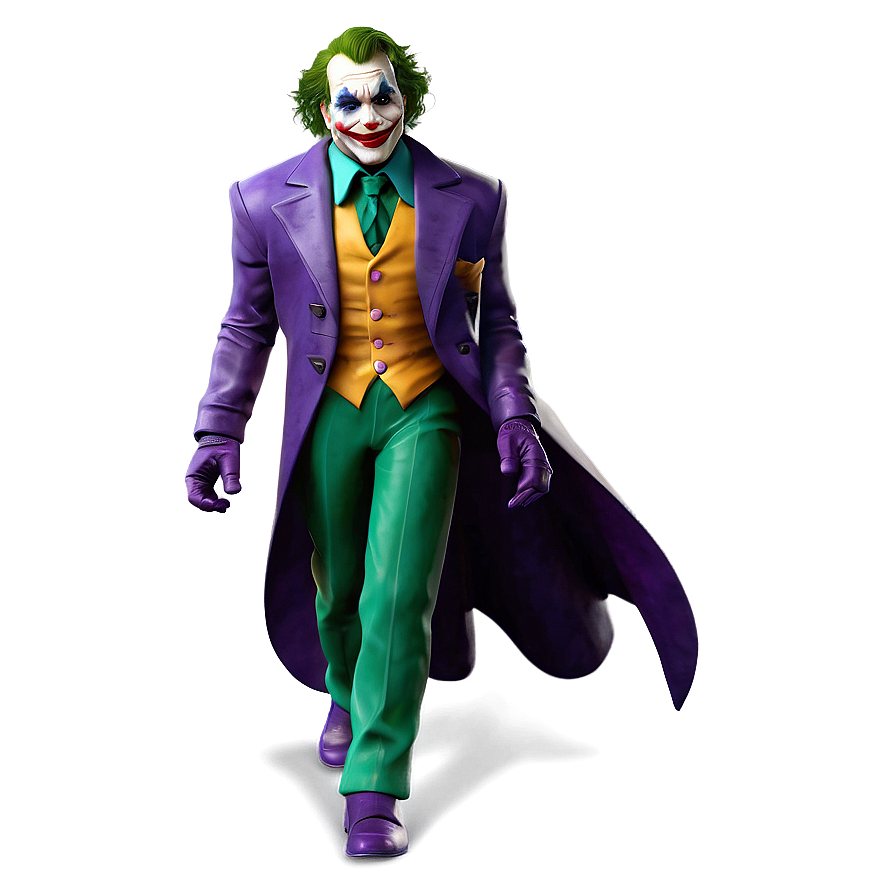 Classic Joker Character Png Mfk PNG Image