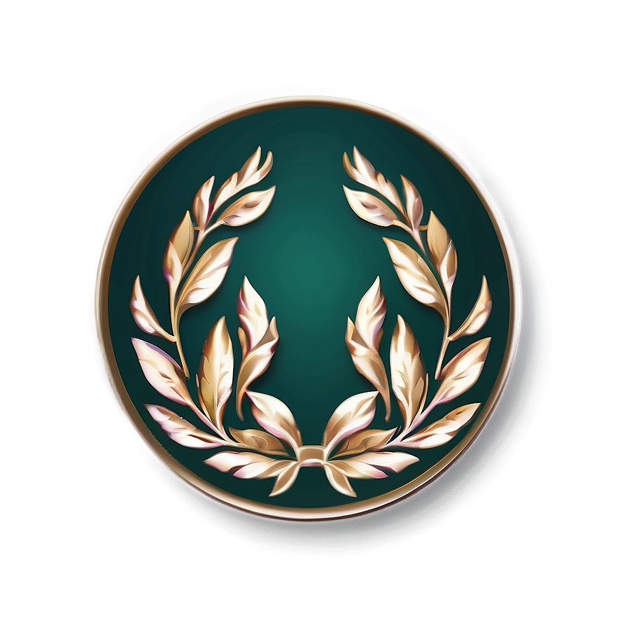 Classic Laurel Badge Png Ltm PNG Image