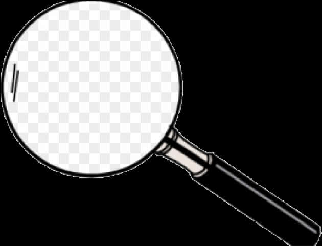 Classic Magnifying Glass Icon PNG Image