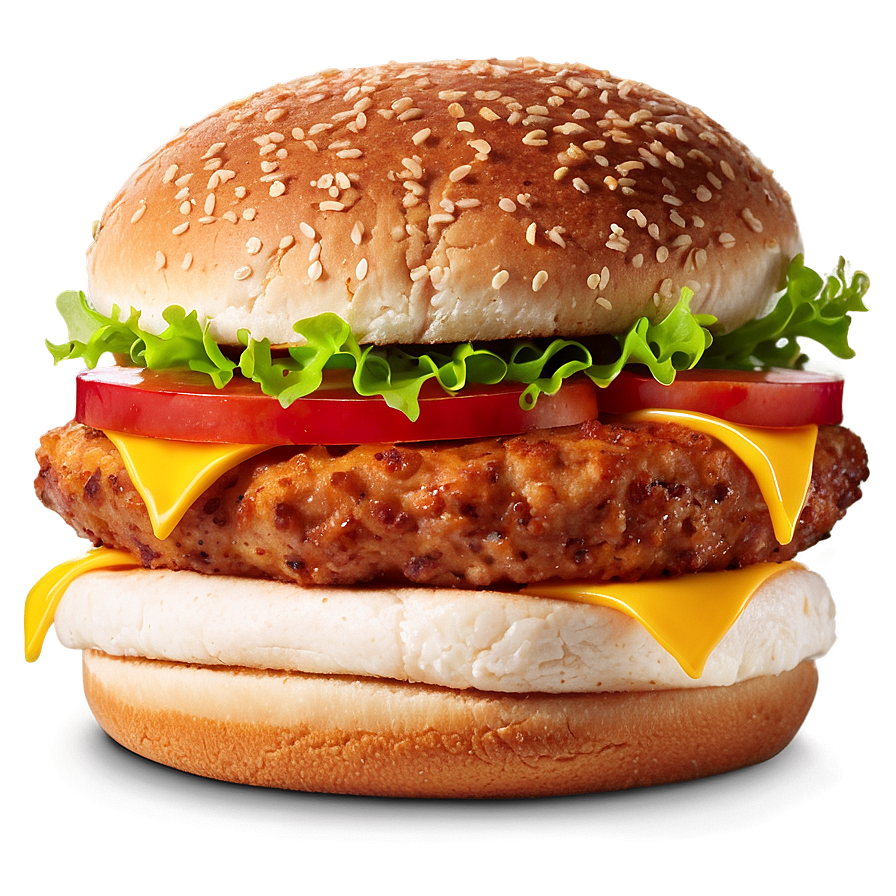 Classic Mcdonald's Burger Png Lwo17 PNG Image