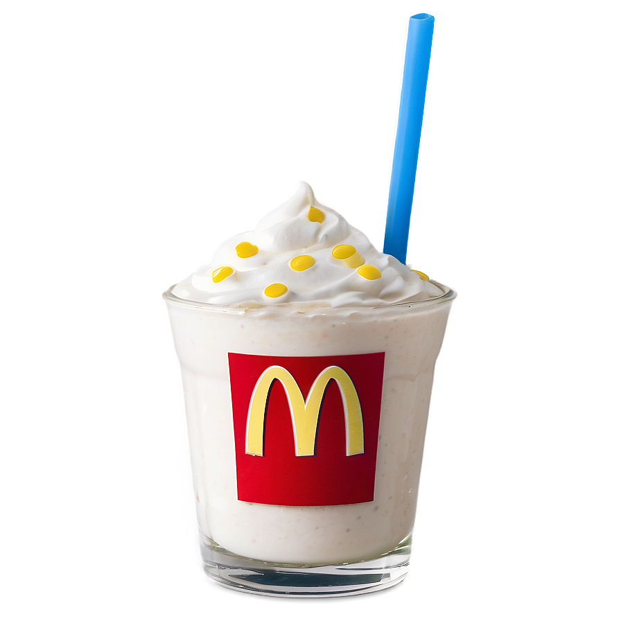 Classic Mcdonald's Milkshake Png Mnt PNG Image