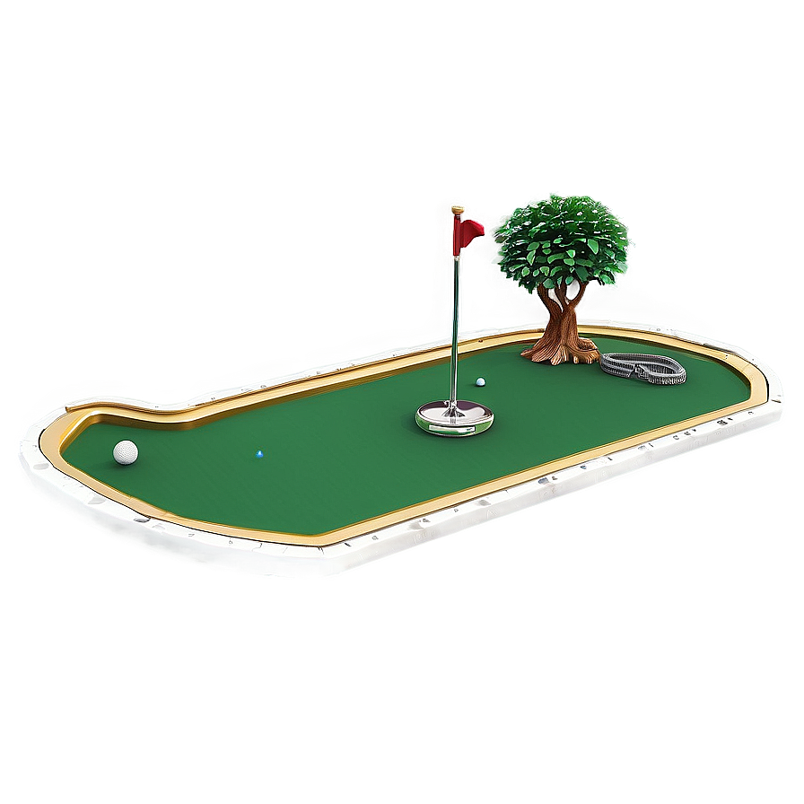 Classic Mini Golf Course Png 12 PNG Image