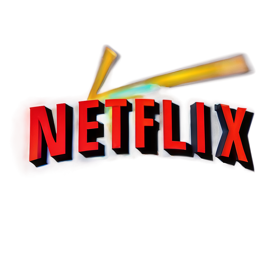 Classic Netflix Logo Transparent Iru PNG Image