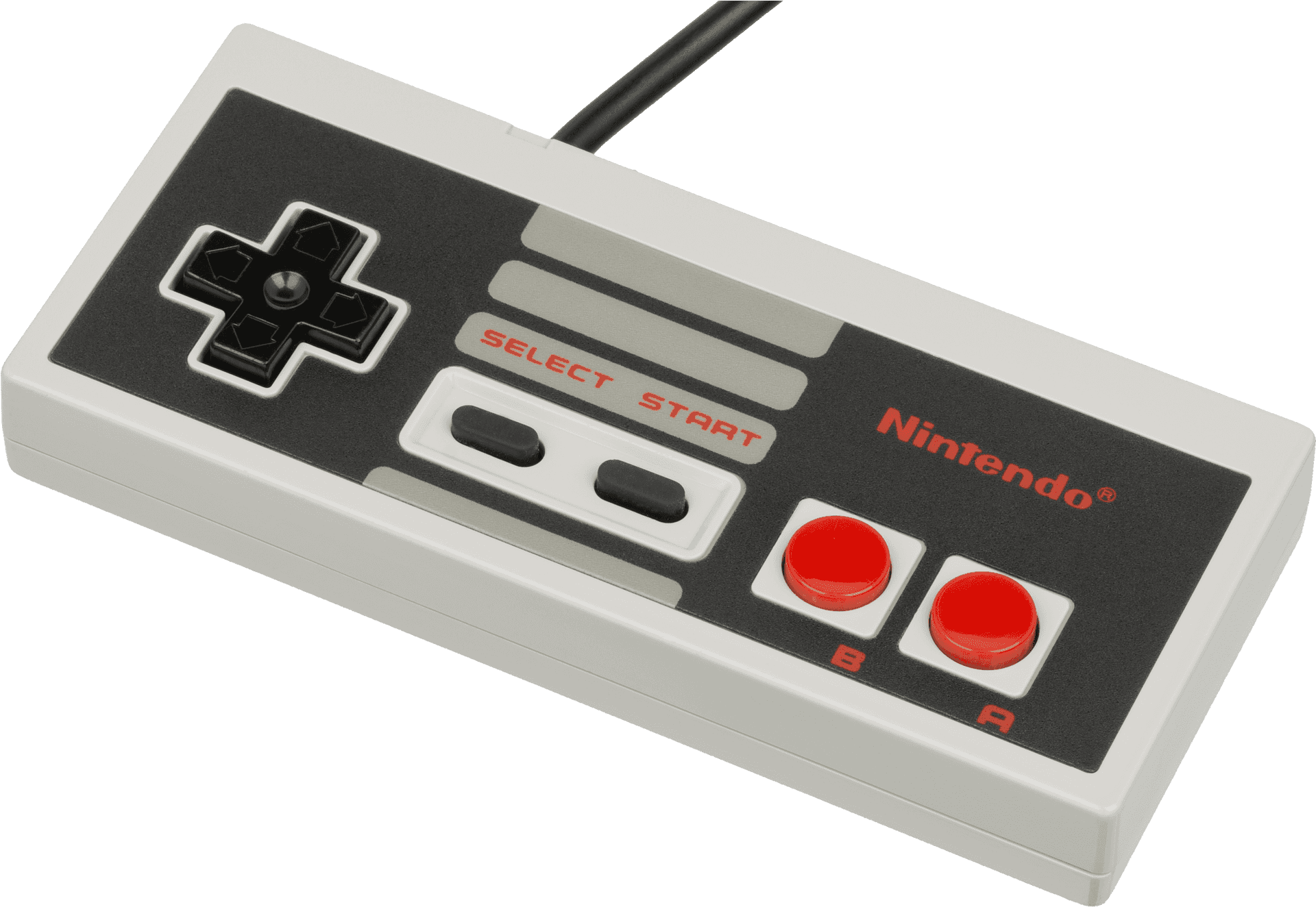 Classic Nintendo Controller PNG Image