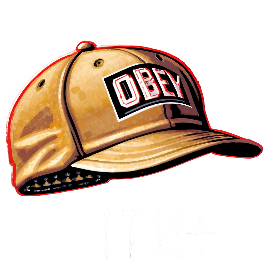 Classic Obey Hat Graphic Png Ywh85 PNG Image