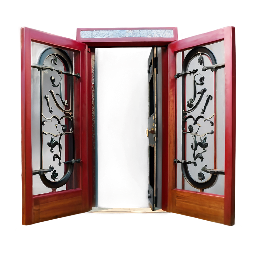 Classic Open Door Picture Png Hng PNG Image