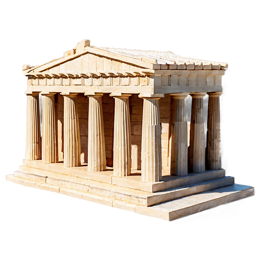 Classic Parthenon Architecture Png Pqh92 PNG Image