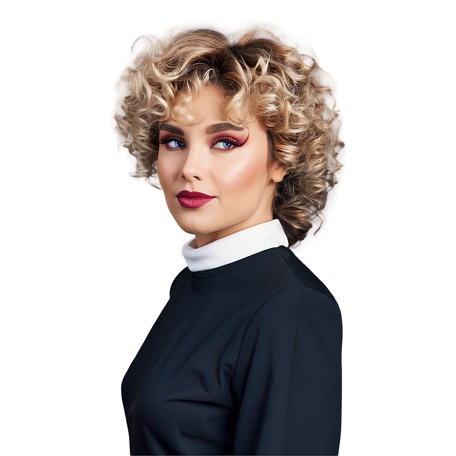 Classic Perm Look Png Gwy57 PNG Image