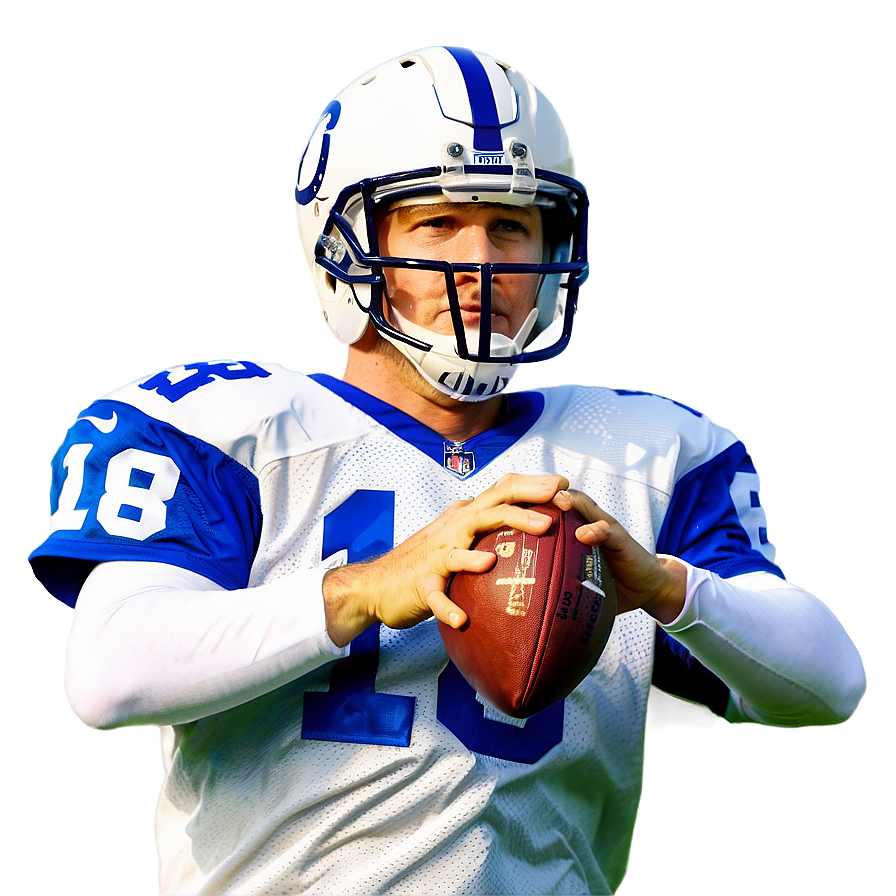 Classic Peyton Manning Colts Png 35 PNG Image