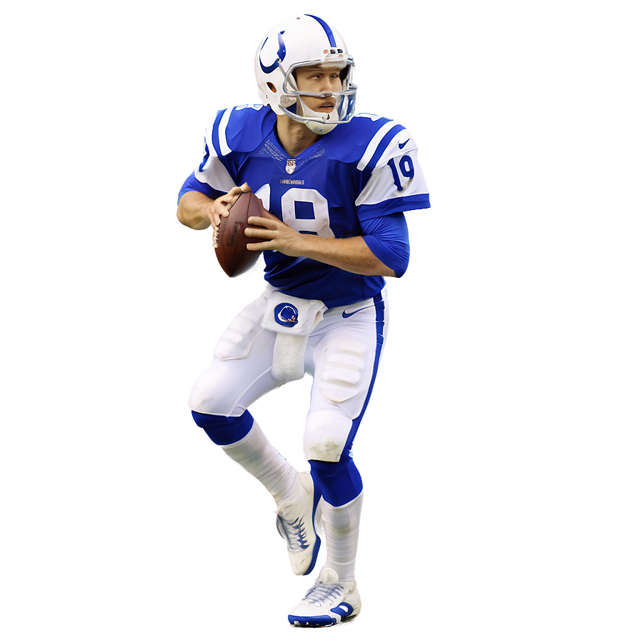 Classic Peyton Manning Colts Png Vsu4 PNG Image