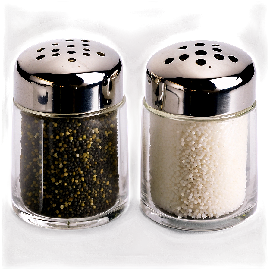 Classic Salt And Pepper Set Png Afj50 PNG Image