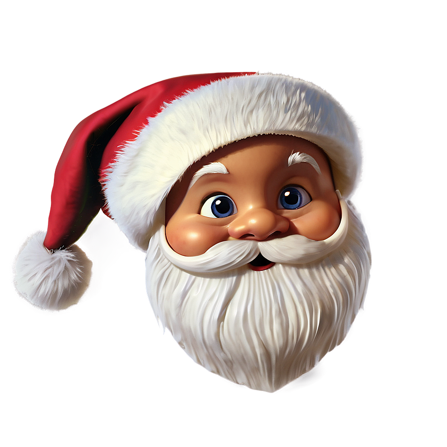 Classic Santa Hat Outline Png Acc PNG Image