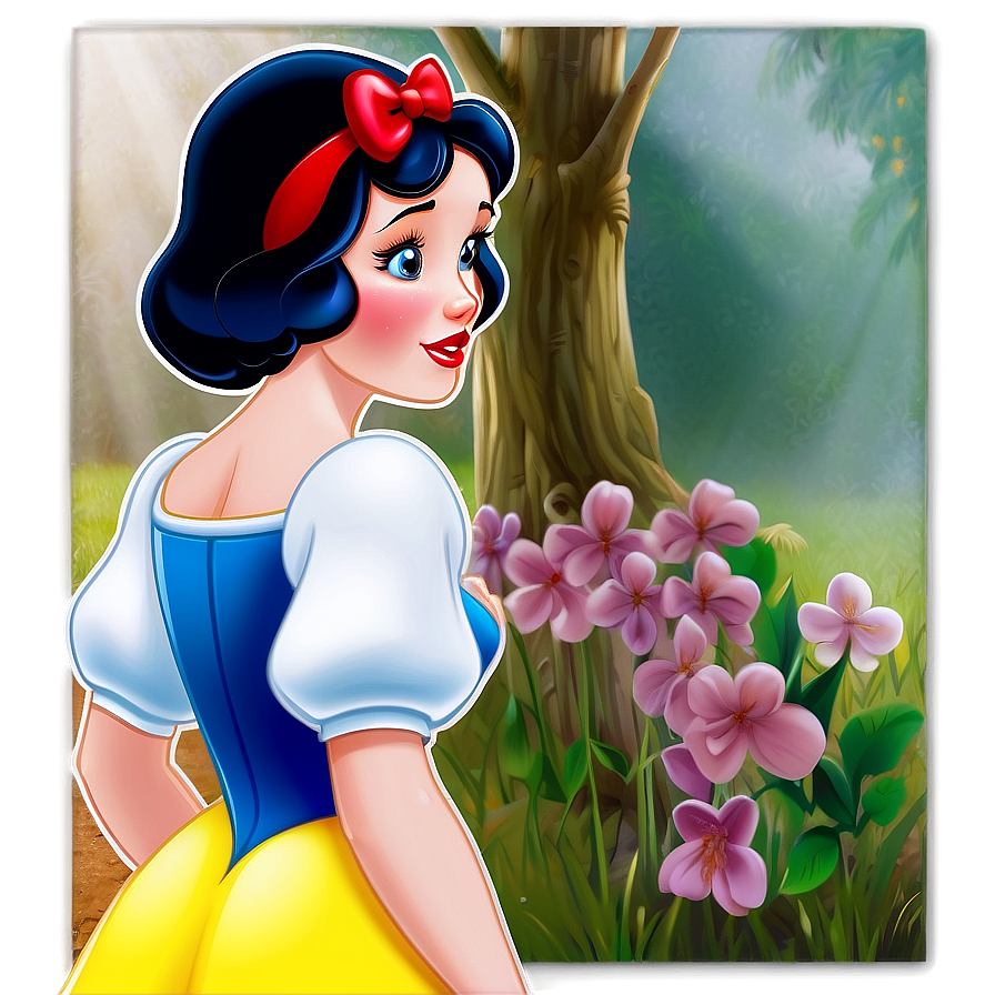 Classic Snow White Illustration Png Ugl PNG Image