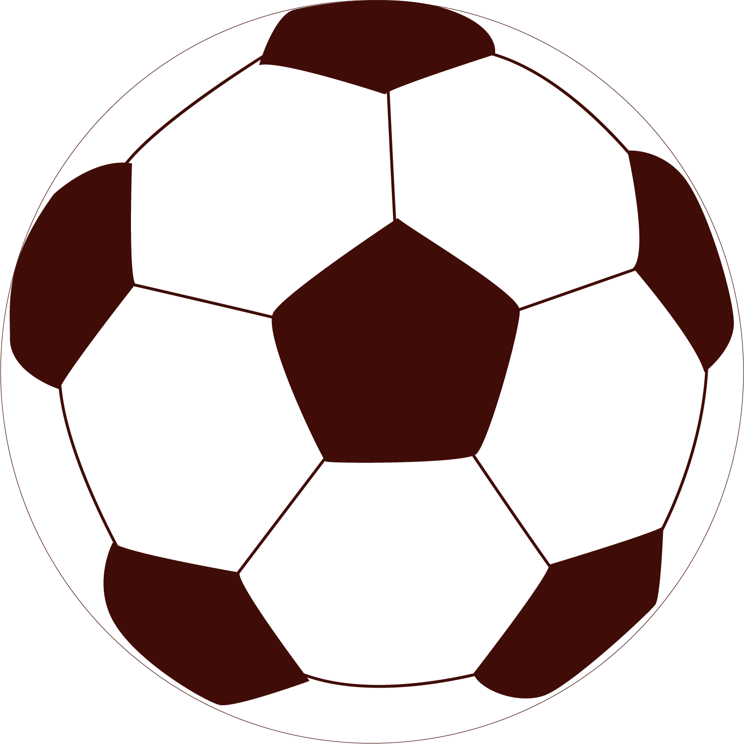 Classic Soccer Ball Clipart PNG Image