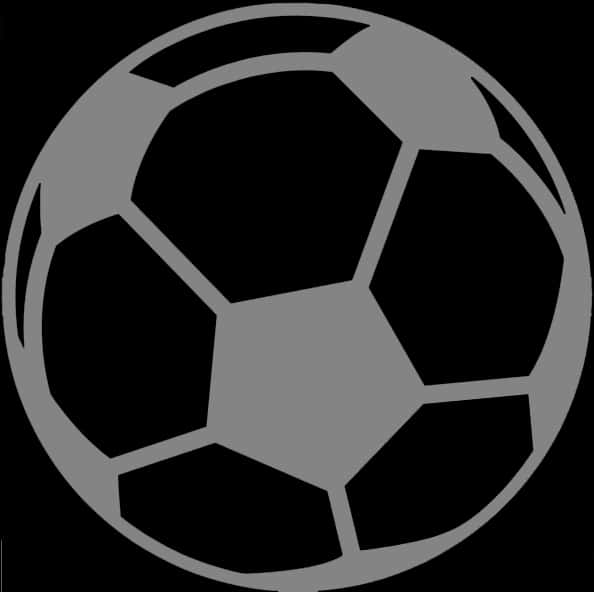 Classic Soccer Ball Icon PNG Image