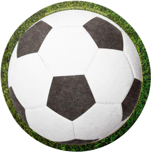 Classic Soccer Ballon Grass PNG Image