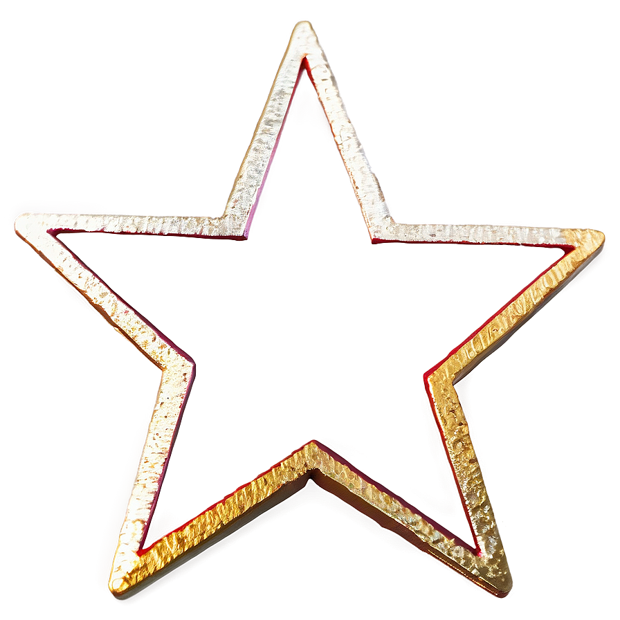 Classic Star Outline Png 29 PNG Image