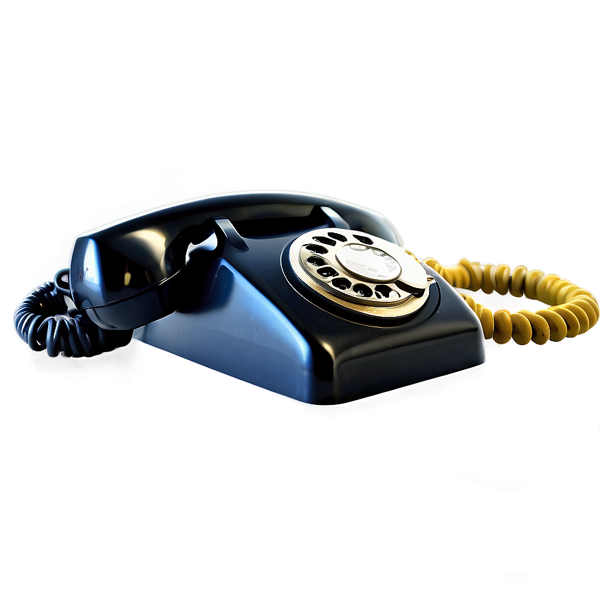 Classic Telephone On Table Png 06252024 PNG Image