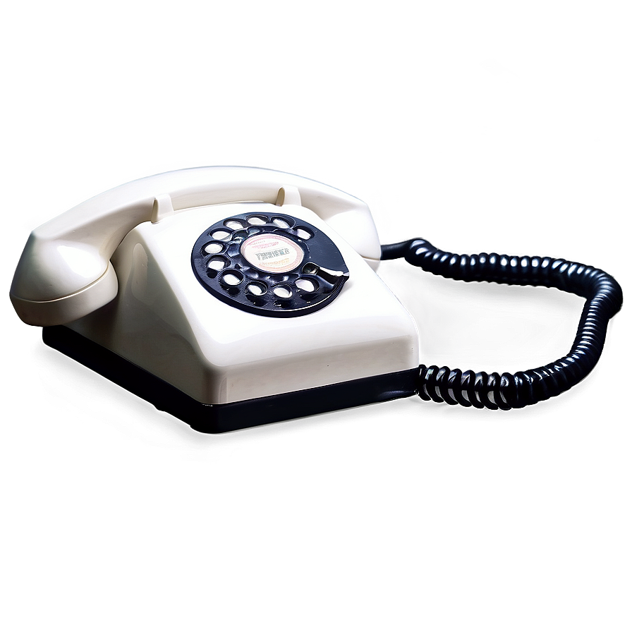 Classic Telephone On Table Png 35 PNG Image