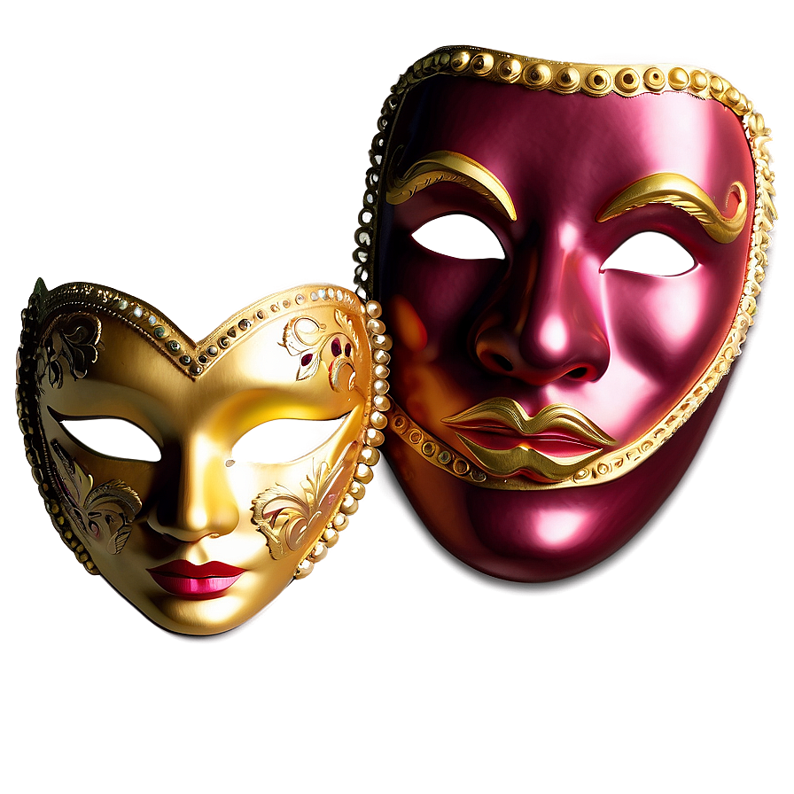 Classic Theatre Masks Png 06242024 PNG Image