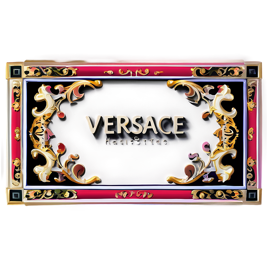 Classic Versace Border Png Eud PNG Image