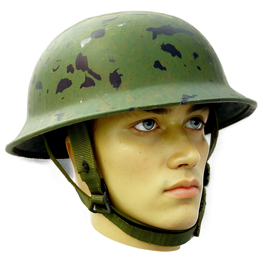 Classic Vietnam Soldier Helmet Png 06272024 PNG Image