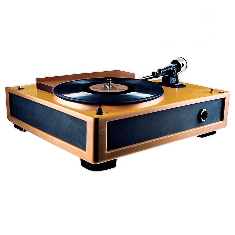 Classic Vinyl Record Player Png Ium PNG Image