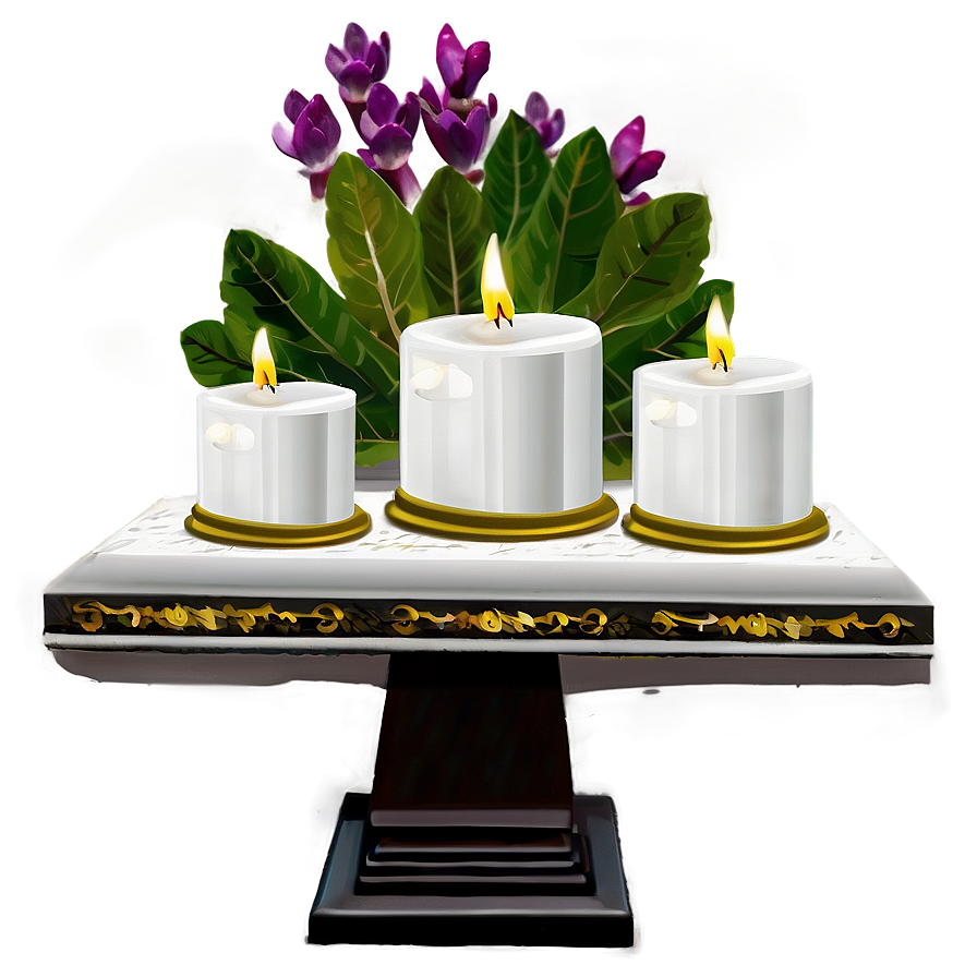 Classic White Altar Png 40 PNG Image