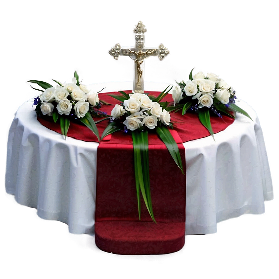 Classic White Altar Png Vbq PNG Image